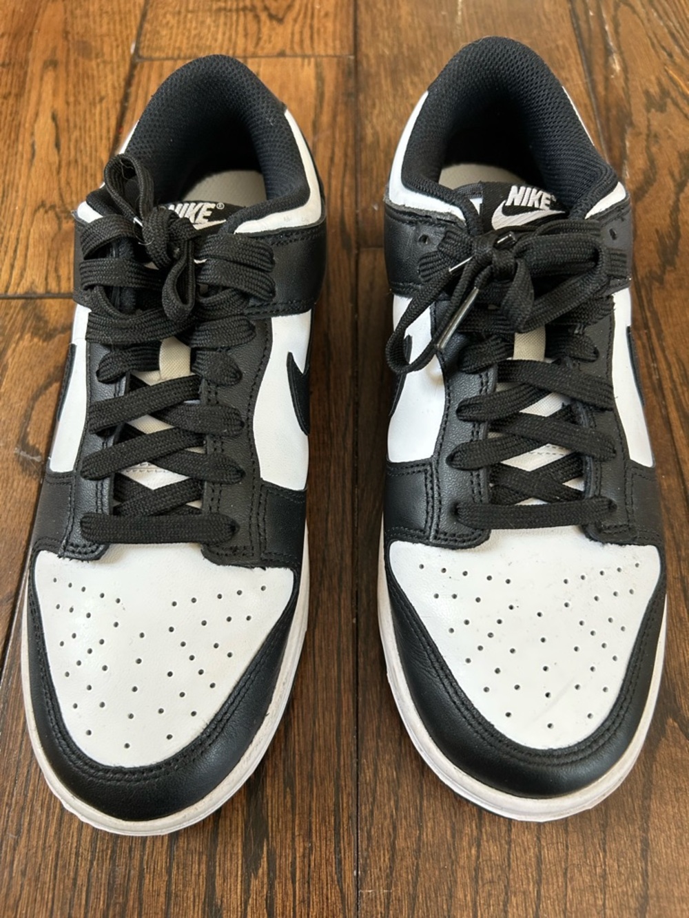 Nike Women’s Black and White Low-Top Sneakers